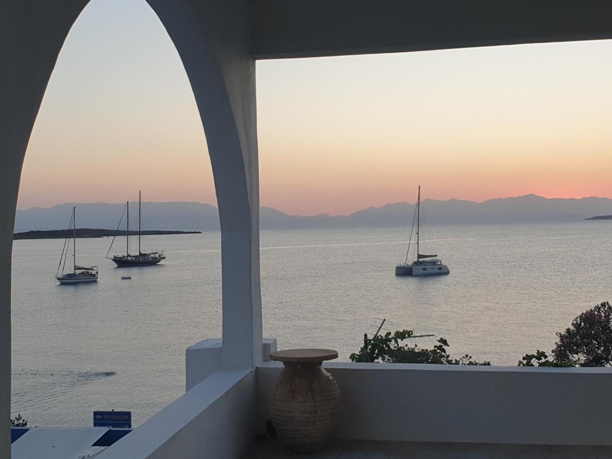 Sunset Holiday House Archangelos  Dış mekan fotoğraf